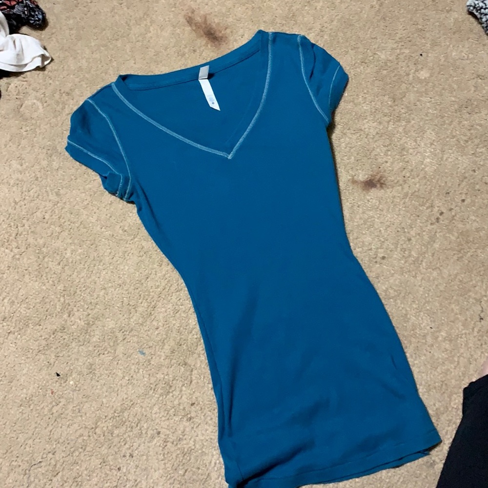 Ribbed baby doll tee